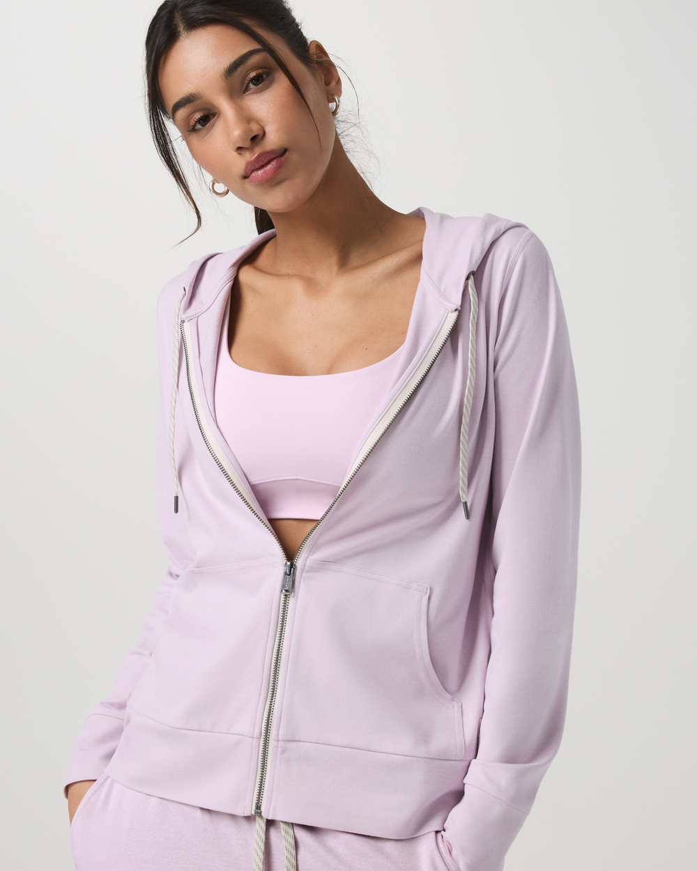Halo Performance Hoodie 2.0 Lilac Breeze Heather Hoodie | Vuori Discount