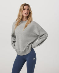 Sedona Weekender Crew Light Heather Grey Crewneck | Vuori Discount