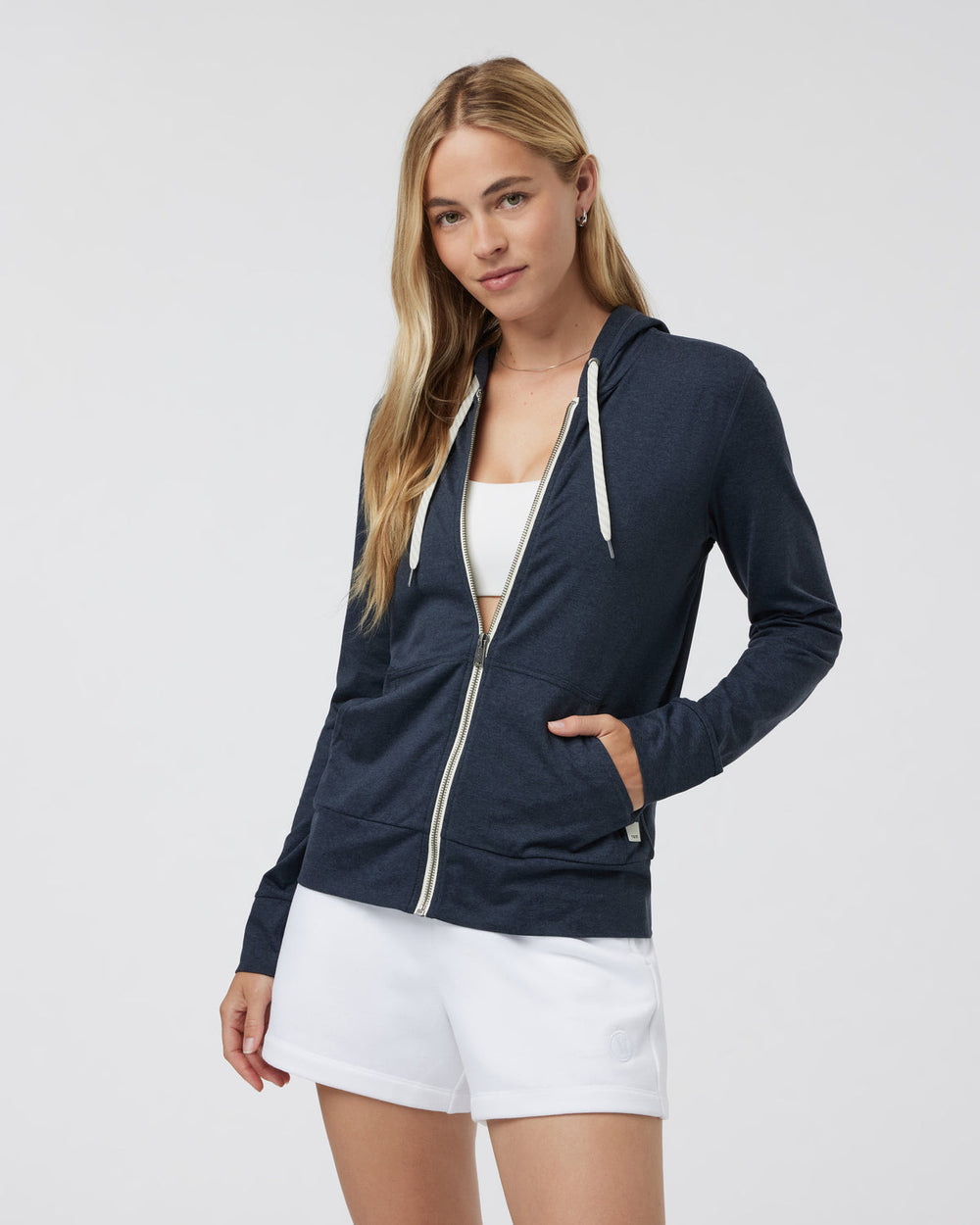 Halo Performance Hoodie 2.0 Midnight Heather | Vuori Sale