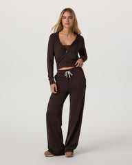 Halo Mini FZ Hoodie Women's Java Heather Hoodie | Vuori On sale