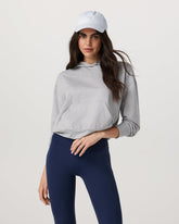 Halo Pullover Hoodie Women's Pale Heather Grey Hoodie | Vuori Online