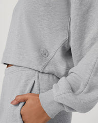 Sedona Pullover Hoodie Light Heather Grey Hoodie | Vuori Discount