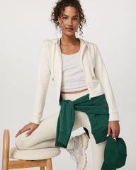Compose Full Zip Hoodie Women's Marshmallow Jacket | Vuori For sale