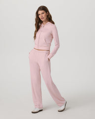 Halo Mini FZ Hoodie Women's Vintage Rose Hoodie | Vuori Online