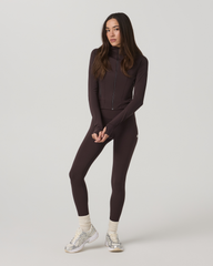 Vuori AllTheForm™ Fitness Jacket Women's French Roast Jacket | Vuori Outlet