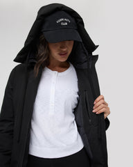 Icelandic Anorak Women's Black Waterproof Jacket | Vuori For sale