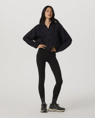 Alpine Jacket Women's Cozy Fleece Jacket in Black| Vuori | Vuori Online