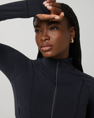 Vuori AllTheForm™ Fitness Jacket Women's Black Workout Jacket | Vuori US