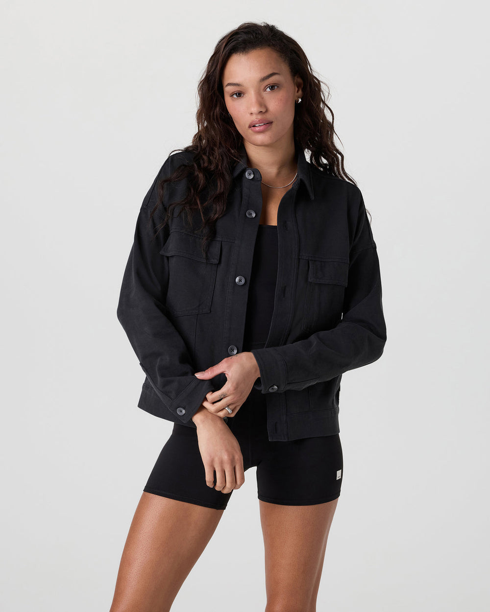 Mackenzie Jacket Washed Black | Vuori Online