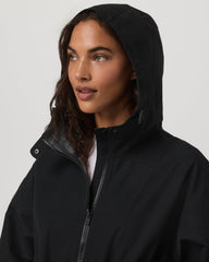 Pfeiffer Rain Jacket Black | Vuori