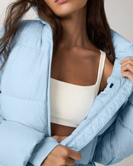 Alta Down Jacket Women's Crystal Blue Puffer Jacket | Vuori Outlet