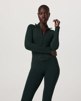 Vuori AllTheFeels™ Full Zip Women's Evergreen Jacket | Vuori US