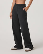 Telluride Twill Pant Women's Washed Black Pants | Vuori US