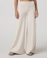 Halo Easy Wideleg Pant Women's Ecru Heather Pants | Vuori