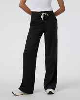 Halo Essential Wideleg - Long Black Heather | Vuori Discount