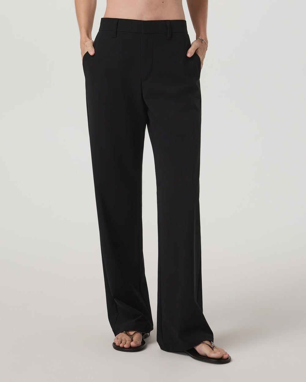 Miles Trouser Women's Black Straight Leg Pants | Vuori For sale