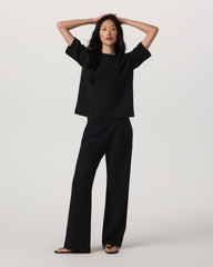 Maven Wideleg Pant Women's Black Lounge Pants | Vuori Outlet