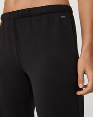 Halo Straight Leg - Long Women's Solid Black Pants | Vuori US