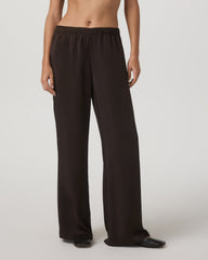 Nova Satin Wideleg Pant Women's Dark Java Pants | Vuori Sale