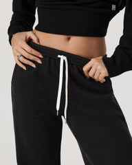 Sedona Straight Leg Sweatpant - Long Women's Black Pant | Vuori Sale