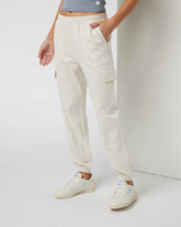 Boyfriend Cargo Sweatpant Milkweed Heather | Vuori Clothing