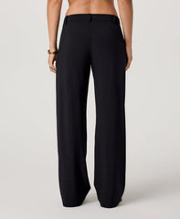 Villa Low Slung Trouser Women's Black Low-Rise Pants | Vuori Sale
