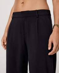 Villa Low Slung Trouser Women's Black Low-Rise Pants | Vuori Sale