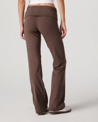 Halo Foldover Pant Chocolate Milk Heather | Vuori Clothing