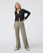 Womens Meta Wideleg Taupe Tailored Pants | Vuori On sale