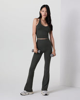 Halo Slim Flare Pant Women's Kale Pants | Vuori For sale
