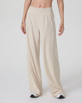 Villa Wideleg Pant - Long Women's Tall Milkweed Pants | Vuori US
