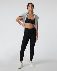 Clean Elevation Legging-Short Black Short Leggings | Vuori Online