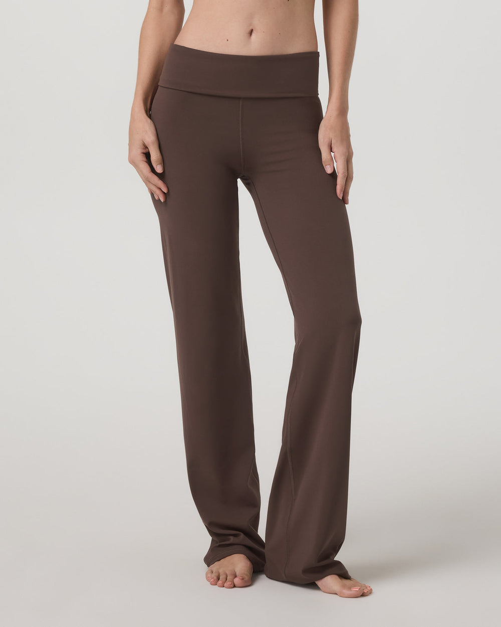 Vuori AllTheFeels™ Foldover Pant Women's Java Pants | Vuori US