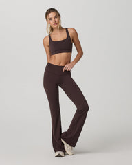 Vuori AllTheForm™ Flare - Short Women's French Roast Leggings | Vuori