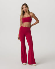 Vuori AllTheForm™ Flare Strawberry Flare Leggings | Vuori Clothing