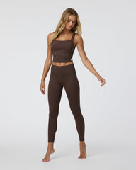 Inversion Rib Legging Java | Vuori Clothing
