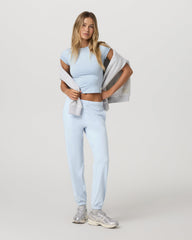 Women's Halo Modern Sweatpant Soft Sky Heather | Vuori On sale