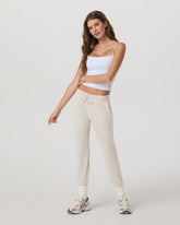 Performance Jogger - Long Ecru Heather | Vuori Outlet