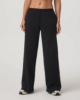 Women's Restore Ultra Wideleg Sweatpant Washed Black | Vuori