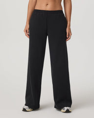 Women's Restore Ultra Wideleg Sweatpant Washed Black | Vuori