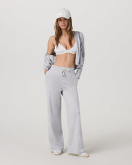 Halo Essential Wideleg - Short Women's Pale Grey Pants | Vuori Online