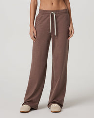 Halo Essential Wideleg - Long Women's Sable Heather Pants | Vuori Clothing