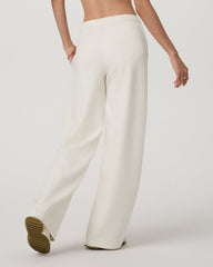 Compose Wideleg Pant Marshmallow Mid-High Rise Pants | Vuori