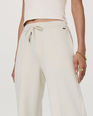 Compose Wideleg Pant Marshmallow Mid-High Rise Pants | Vuori