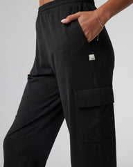 Boyfriend Cargo Sweatpant Black Heather Sweatpants | Vuori For sale