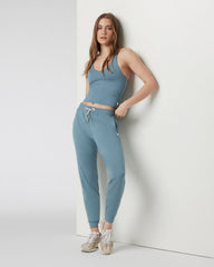 Performance Jogger - Long Smoke Blue Heather | Vuori For sale