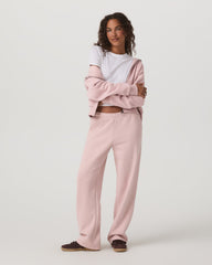 Women's Restore Straight Leg Sweatpant Vintage Rose | Vuori Outlet