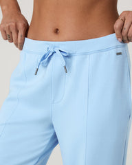 Compose Wideleg Pant Crystal Blue Mid-High Rise Pants | Vuori On sale