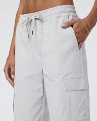 Birch Jogger Women's Silver Cloud Utility Joggers | Vuori Outlet
