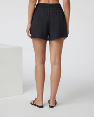 Villa Short Women's Black Pull-On Shorts | Vuori Online